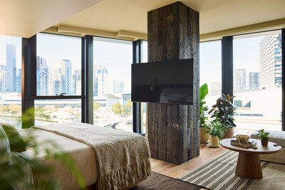 River Reserve Suite at 1 Hotel Melbourne Credit: Mikkel Vang