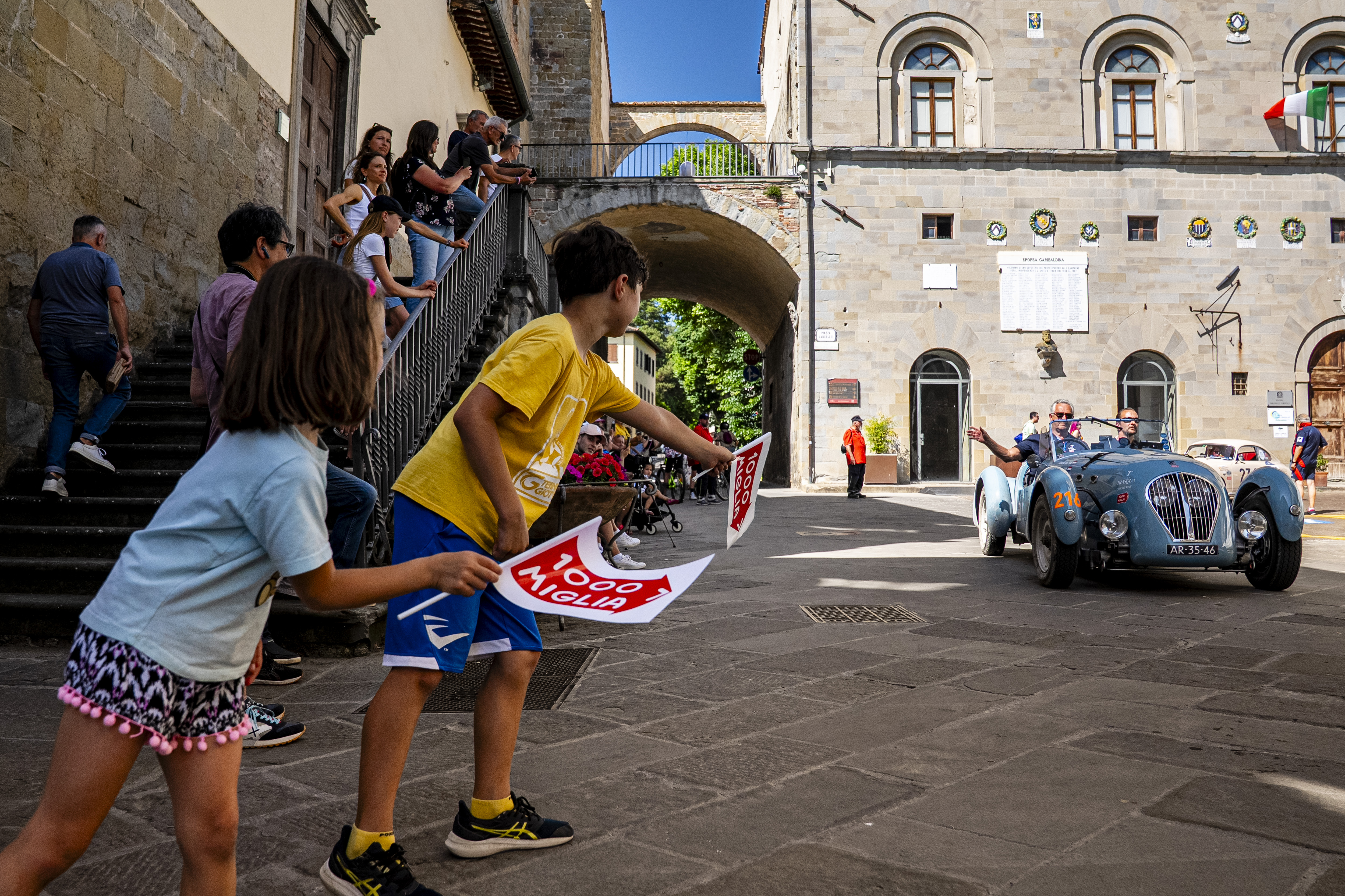 1000 miglia 2025 al terzo pomeriggio di gara