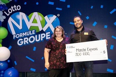 Fifteen colleagues become millionaires in Trois-Rivières thanks to Lotto Max (CNW Group/Loto-Québec)