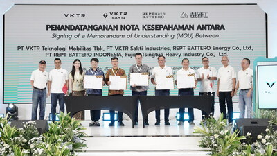 REPT BATTERO Signs MoU with Indonesia's Bakrie & Brothers Group for Commercial Vehicle Battery Systems