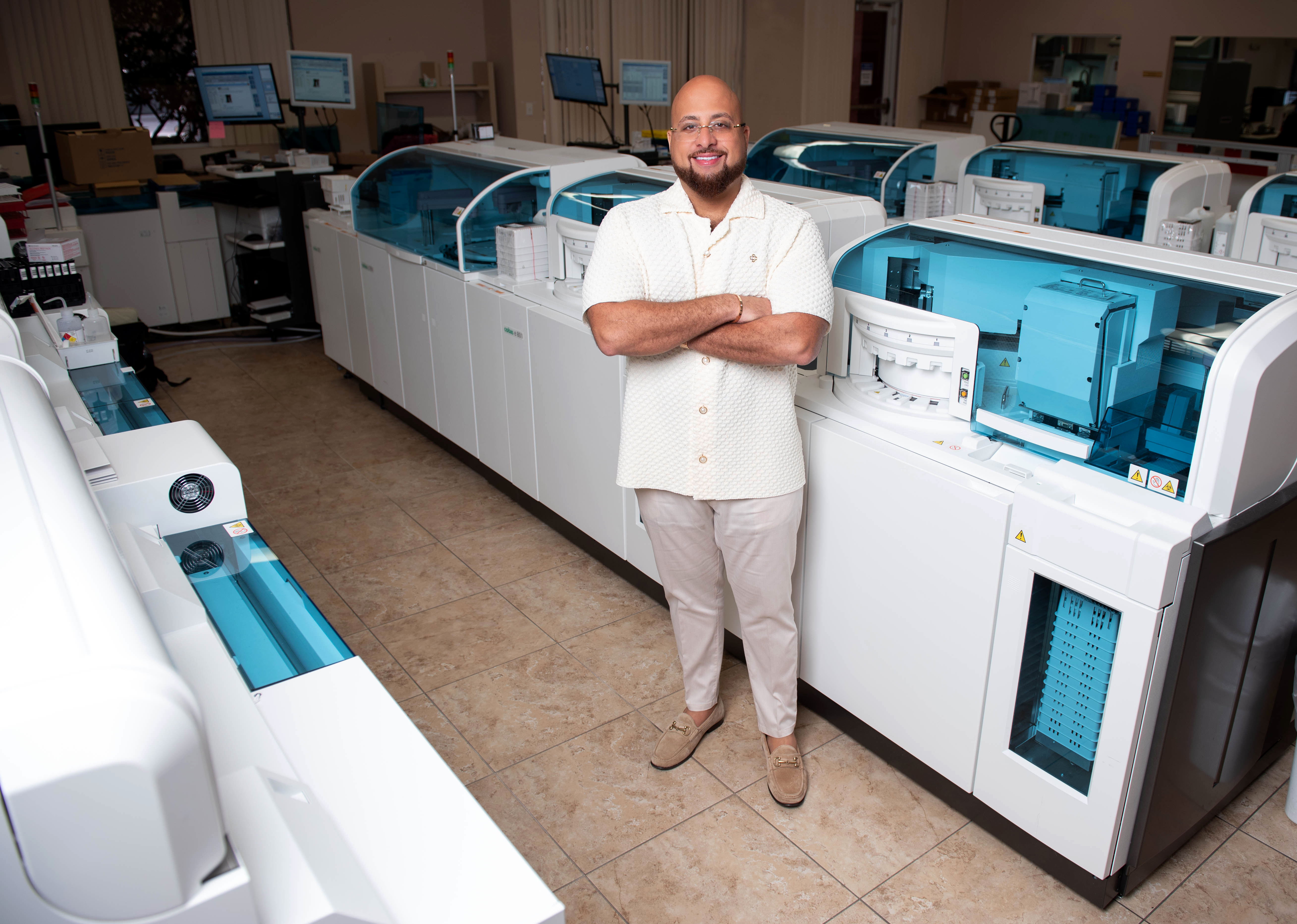 With Roche’s advanced testing systems now fully deployed, Access has increased its daily diagnostic capacity fivefold.