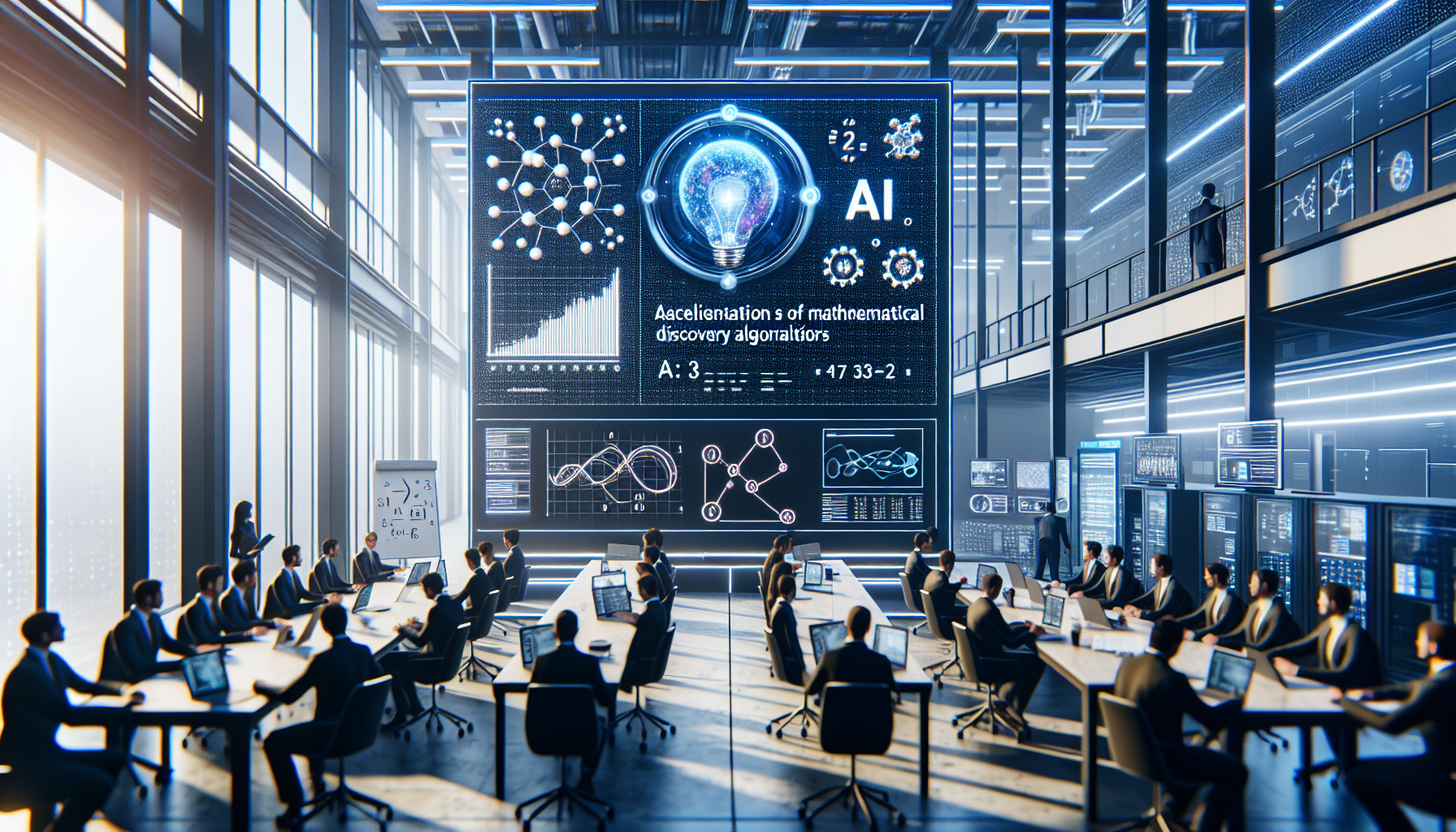 AI Integration Accelerates Mathematical Discovery Algorithms: Analyzing Computational Efficiency Gains