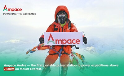 Ampace Andes Powers Through Extreme Challenges at 7,000 Meters on Everest