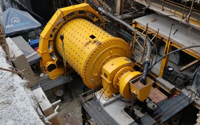 Figure 1: Second mill at the Segovia Operations (CNW Group/Aris Mining Corporation)