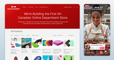 BuyCanadianGroup.ca connects Canadian brands with consumers looking to easily discover and buy Canadian goods. (CNW Group/Buy Canadian Group Inc.)