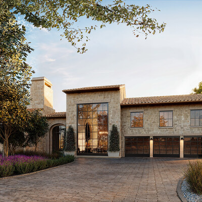 Hill Country Modern Garage Door