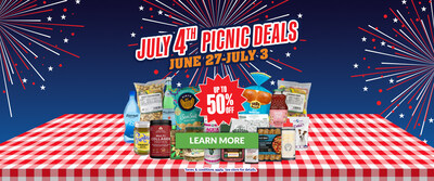 Natural Grocers is offering July 4th Picnic Deals from June 27 to July 3, which are sure to bring a little extra spark to your celebration.