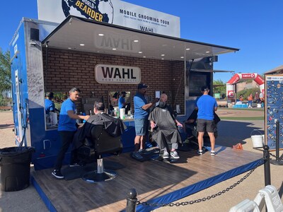 The Wahl® mobile barbershop will be parked at the NASCAR Chicago Street Race on Saturday, July 5, 2025, and Sunday, July 6, 2025. The barbershop will be open to the public and for every FREE beard trim Wahl® will donate $100 to support Operation Warrior Wishes, a charity that brings thousands of veterans to professional sporting events completely free of charge.