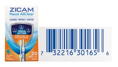 Zicam® Nasal AllClear Swabs (photos provided by Church & Dwight Co., Inc.)