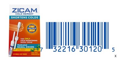 Zicam® Cold Remedy Nasal Swabs (photos provided by Church & Dwight Co., Inc.)