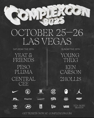 ComplexCon lineup