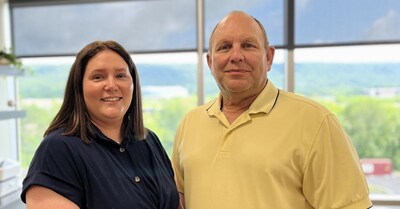 Lauren Meadway, PE, CBSI, Structural Project Manager, and Stephen Janosko, PE, Western PA Transportation Lead - Dawood Engineering