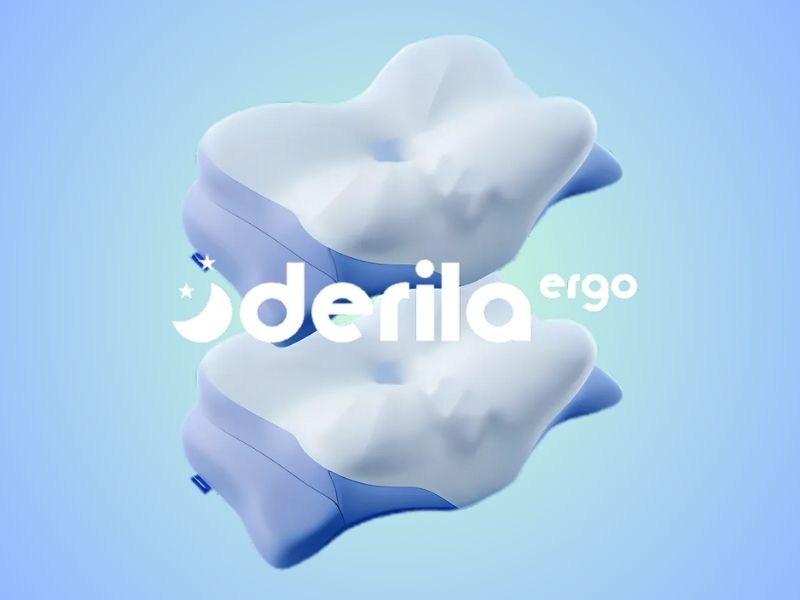 Derila Ergo Announces Official Website Update Featuring Ergonomic Memory Foam Pillow for Sleep Support