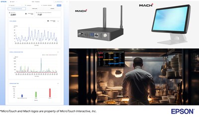 Epson's latest TrueOrder™ KDS now supports select MicroTouch® Mach devices, pairing advanced analytics with smooth POS integration to meet the demands of high-volume kitchen environments.