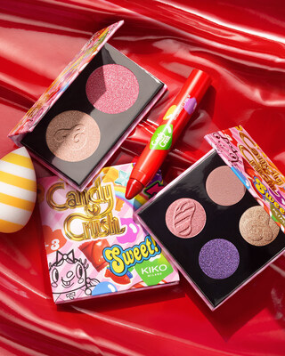 Candy Crush and KIKO Milano limited-edition makeup collection.