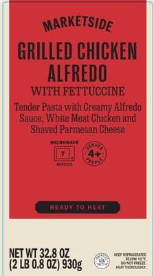 Marketside Grilled Chicken Alfredo with Fettuccine 32.8 oz