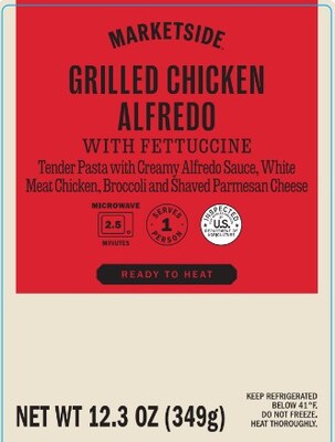 Marketside Grilled Chicken Alfredo with Fettuccine 12.3 oz
