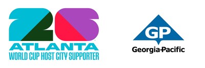 Georgia-Pacific is one of a select group of organizations signing on to support the Atlanta World Cup Host Committee.