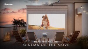 Hisense Unveils M2 Pro, Its Smallest, Lightest, Most Portable 4K Laser Mini Projector Ever