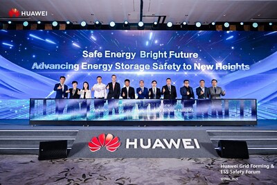 Huawei Digital Power Hosts the Grid Forming & ESS Safety Forum for Innovative Business Strategies and Safety Ecosystem (PRNewsfoto/Huawei)