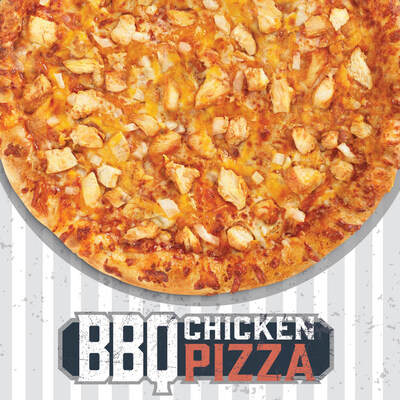 BBQ chicken pizza