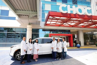 Hyundai and Hyundai Hope on Wheels Present $200,000 to Children’s Hospital of Orange County (CHOC)