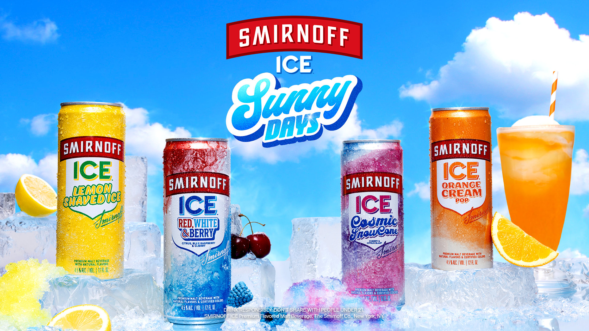 INTRODUCING SUNSURANCE FROM SMIRNOFF ICE – WHERE FORECASTS READ 100% CHANCE OF SUNNY DAYS THIS SUMMER, RAIN OR SHINE
