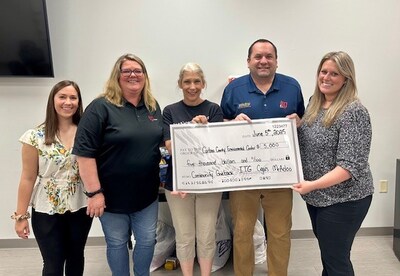 McAdoo Factory Donates to the Carbon County Environmental Center