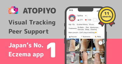 ATOPIYO is Japan’s No.1 eczema app — offering visual tracking and peer support. Winner of 11 national awards.