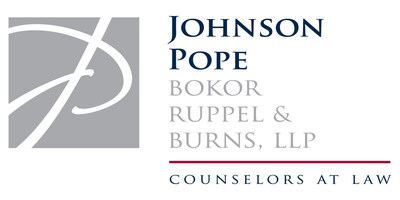 Johnson Pope Bokor Ruppel & Burns LLP (PRNewsfoto/Johnson, Pope, Bokor, Ruppel & Burns, LLP)