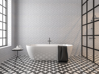 Glenview Steel and Glass Shower