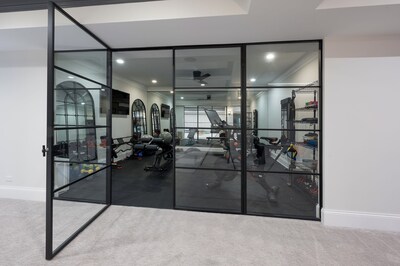 Glenview Steel and Glass Exercise Room