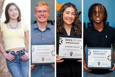 L to R:  Isabel Fernandez, Cade Squires, Destiny Perez, Kalija Irving