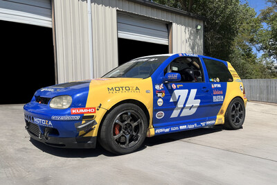 Jack Penley will compete in his second year racing Pikes Peak in a Volkswagen Golf R32 equipped with Kumho Tire Ecsta V730 tires.