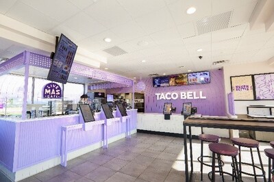 Taco Bell will scale its innovative beverage concept, Live Más Café, by 30 new locations across Southern California, Dallas, and Houston by fall 2025. (Credit: Taco Bell)