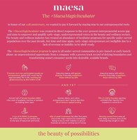 Maesa Magic Incubator One Pager
