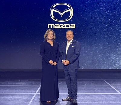 Amy Fleming and David Klan of Mazda Canada Inc. (CNW Group/Mazda Canada Inc.)
