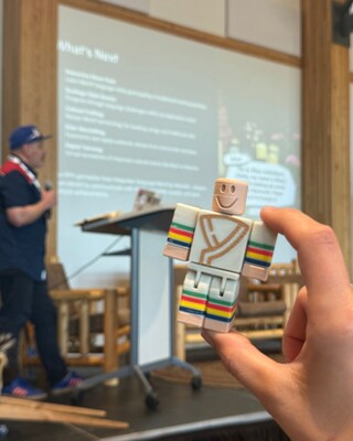 Michif Roblox Game Pre-Launch at Métis National Council Language Gathering in Alberta May 6, 2025 (CNW Group/Métis National Council)