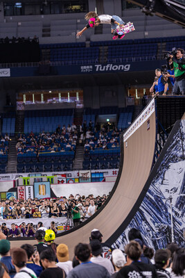 Monster Energy's Arisa Trew, 15, from Palm Beach, Australia, Claims Gold in Women’s Skateboard Vert, Ties Record for Most X Games Gold Medals in Women’s Skateboarding at 6 Medals
