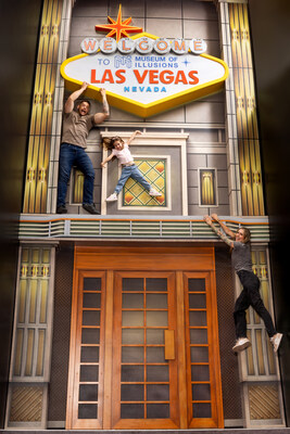 Museum of Illusions Las Vegas Adds Signature “Welcome to Las Vegas” Sign in the Building Illusion