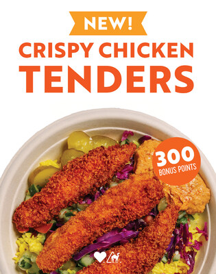 NEW! Crispy Chicken Tenders at Naf Naf Grill