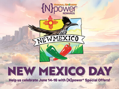 Natural Grocers will be celebrating National New Mexico Day by honoring its customers with a freebie and extra savings for {N}power members from June 14-16, 2025.