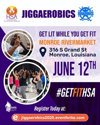 HSA JiggAerobics at the Downtown Monroe RiverMarket June 12th