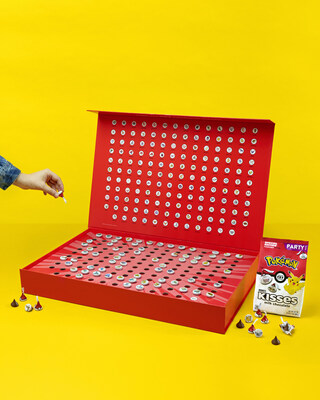 HERSHEY’S KISSES & Pokémon chocolates feature the original iconic 151 Pokémon discovered in the Kanto region.