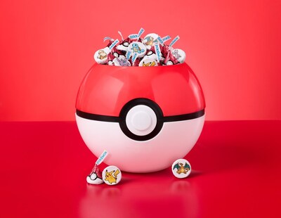 HERSHEY’S KISSES & Pokémon chocolates feature the original iconic 151 Pokémon discovered in the Kanto region.