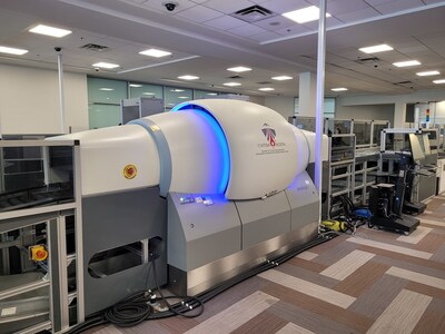 New Security Screening Line at Halifax Stanfield International Airport (YHZ) includes CATSA CT Technology (CNW Group/Canadian Air Transport Security Authority (CATSA))