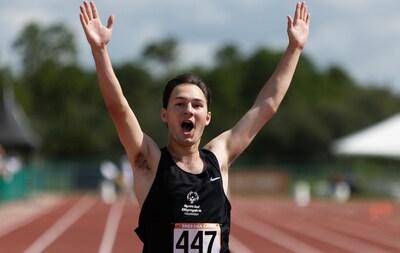 To strike the “Cheer Like a Champion” pose, raise your arms, point to the sky, snap a photo and share it on your favorite social channel using #CheerLikeAChampion and #2026USAGames.