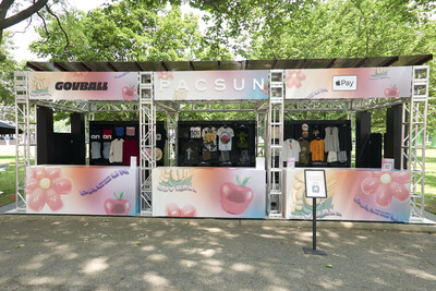 Pacsun Governors Ball Booth