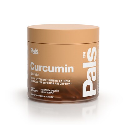 Pals Curcumin, our flagship phytomedicine supplement, is formulated with state-of-the-art, whole-spectrum turmeric, providing one of the highest bioavailable Curcumin on the market. Pals liquid-filled Curcumin capsules are pharmaceutical-grade nutraceuticals comprised of Curcugen®—a patented, clinically researched, highly concentrated Curcumin ingredient boasting a 98.5% turmeric base.