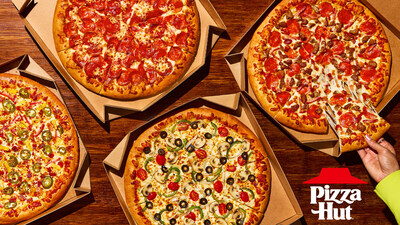 PIZZA HUT® IS HOOKING YOU UP WITH THE NEW HUT LOVER’S PIZZAS®: FOUR LEGENDARY PIZZAS. ONE UNDENIABLE PRICE.